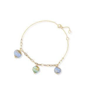 W.KRUK - Bransoletka złota Murano