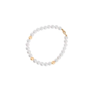 W.KRUK - Bransoletka złota perły