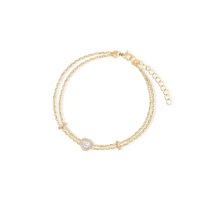 W.KRUK - Bransoletka złota Recarlo