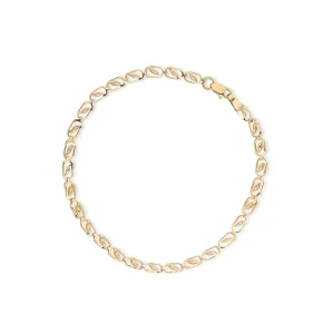 W.KRUK - Bransoletka złota retro