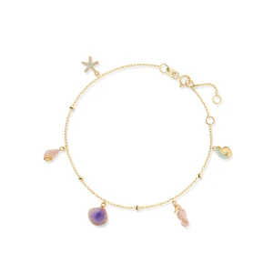 W.KRUK Bransoleta złota Santorini