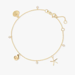 W.KRUK - Bransoletka złota Santorini