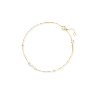 W.KRUK Bransoleta złota z cyrkoniami Ceremonials