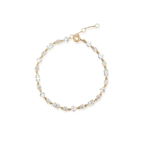 W.KRUK Bransoleta złota z cyrkoniami Ceremonials