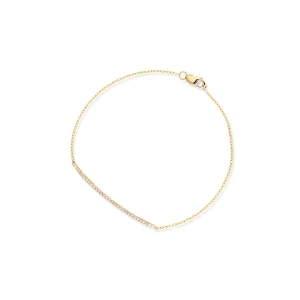 W.KRUK - Bransoletka złota z diamentami