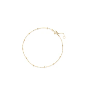 W.KRUK Bransoletka złota z kulkami