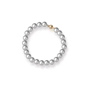 W.KRUK - Bransoletka złota z perłami