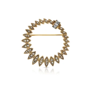 W.KRUK - Broszka srebrna Royal