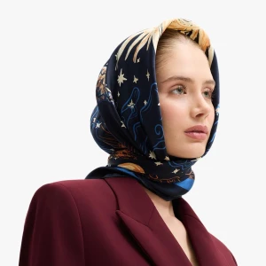 W.KRUK - Chusta jedwabna Alchemia FASHION