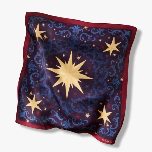 Zdjęcie produktu W.KRUK Chusta jedwabna Royal Star