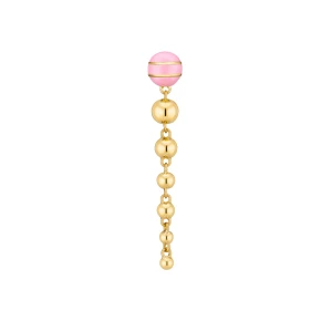 W.KRUK - Kolczyk Pink Bubble Drip