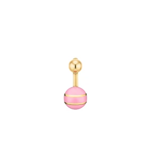 W.KRUK - Kolczyk Pink Double Bubble