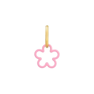 W.KRUK - Kolczyk Pink Flower