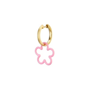W.KRUK - Kolczyk Pink Flower PICKY PICA