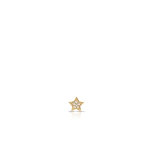 W.KRUK Kolczyk srebrny Little Star
