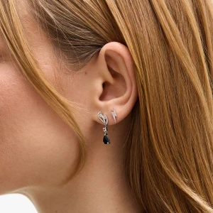 W.KRUK Kolczyk srebrny z cyrkoniami