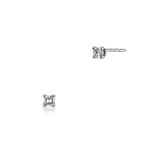 W.KRUK - Kolczyki białe złoto Niezwykły