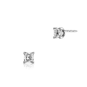 W.KRUK - Kolczyki białe złoto Niezwykły