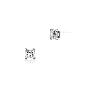 W.KRUK Kolczyki białe złoto Niezwykły