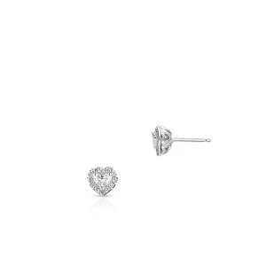 W.KRUK Kolczyki białe złoto Recarlo