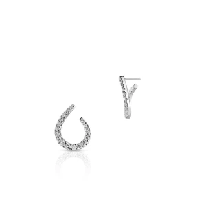 W.KRUK - Kolczyki białe złoto z brylantami