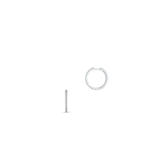 W.KRUK - Kolczyki białe złoto z brylantami