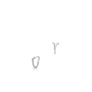 W.KRUK - Kolczyki białe złoto z brylantami