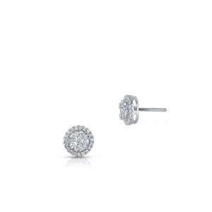 W.KRUK - Kolczyki białe złoto z brylantami