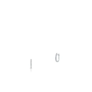 W.KRUK Kolczyki białe złoto z brylantami