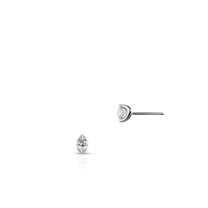 W.KRUK - Kolczyki białe złoto z brylantami