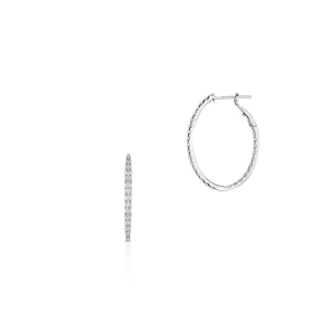 W.KRUK Kolczyki białe złoto z brylantami