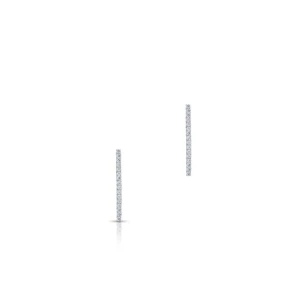 W.KRUK Kolczyki białe złoto z brylantami