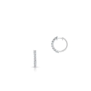 W.KRUK Kolczyki białe złoto z brylantami