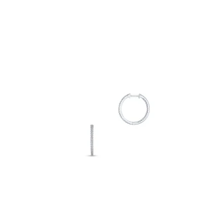 W.KRUK Kolczyki białe złoto z brylantami