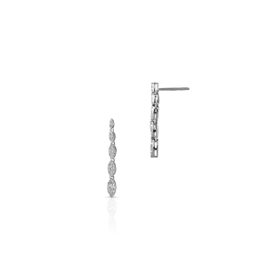 W.KRUK Kolczyki białe złoto z brylantami