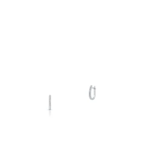 W.KRUK Kolczyki białe złoto z brylantami