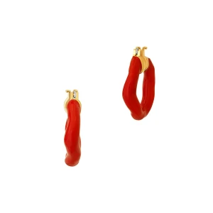 W.KRUK - Kolczyki emaliowane Picky Pica