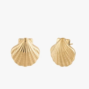 W.KRUK Kolczyki Golden Shell Sun Crush PICKY PICA