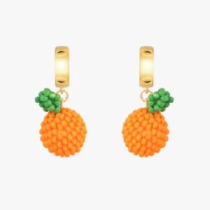 W.KRUK - Kolczyki Orange Drop Picky Pica Juicy