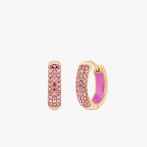 W.KRUK Kolczyki Pink Glow Picky Pica