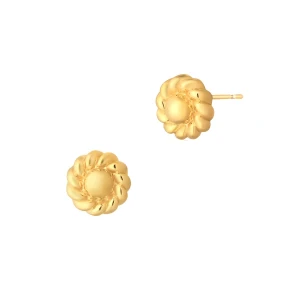 W.KRUK - Kolczyki pozłacane Picky Pica