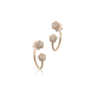 W.KRUK - Kolczyki różowe złoto Pasquale Bruni