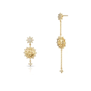 W.KRUK Kolczyki srebrne Alchemia