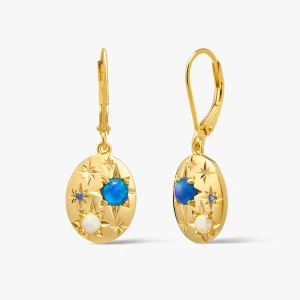 W.KRUK Kolczyki srebrne Alchemia