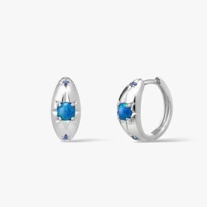 W.KRUK Kolczyki srebrne Alchemia