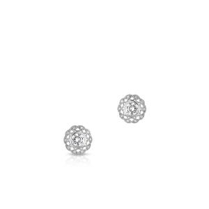 W.KRUK - Kolczyki srebrne Ażurowa