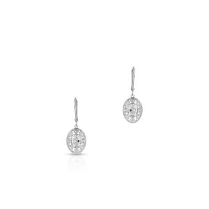 W.KRUK - Kolczyki srebrne Ażurowa