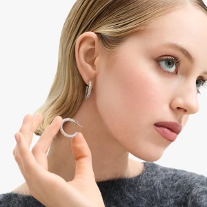 W.KRUK Kolczyki srebrne ażurowe