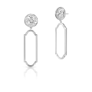 W.KRUK - Kolczyki srebrne Baśniowa