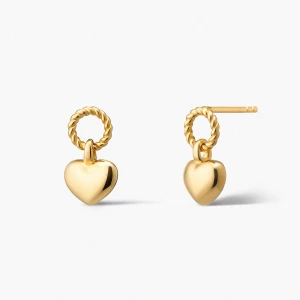 W.KRUK Kolczyki srebrne Czułość